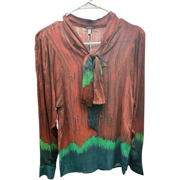 **✨ Bl^nk London Boho Luxury Designer Top - New with Tags! ✨** Oversized Small - Picture 1 of 3